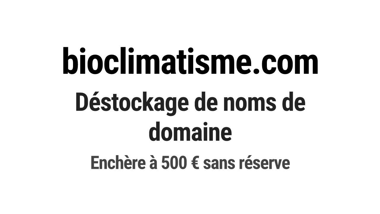 Destockage & Invendus