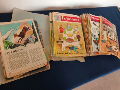 Lot de magazines FRIPOUNET (en l'état)