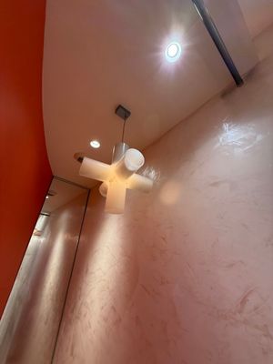 Paire de luminaires "Coraux" en PVC blanc (à démonter soigne…