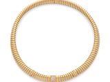 un collier en or et diamants, signé Cartier
