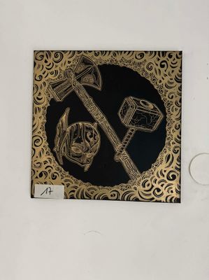 6 Pièces décoratives (tableaux) représentant de sAvengers Th…