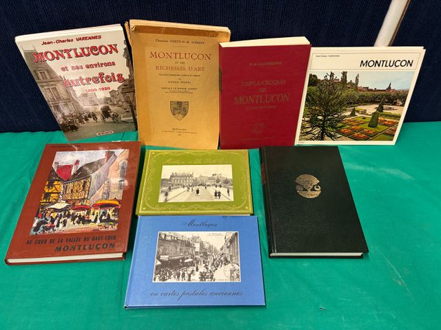 Lot de livres sur Montluçon dont au cœur de la vallée du Haut-Che...
