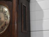 a clock that is on the side of a building