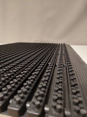 FLOORDIREKT - Paillasson technique caoutchouc - 60x90cm - Ép…