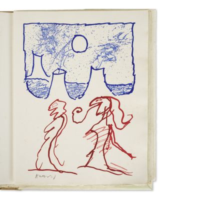 une image représentant un livre sur lequel figure le dessin d'un homme et d'une femme