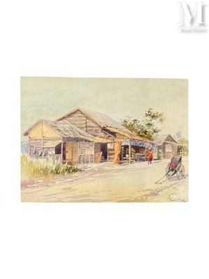 ÉCOLE JAPONAISE, fin du XIXe ou début du XXe siècle