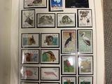 a picture of a book with stamps on it
