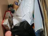 a box full of items that are sitting in a room