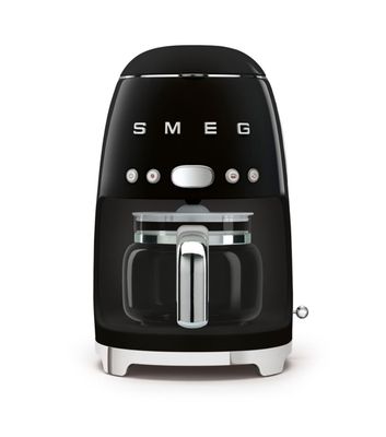Cafetière à filtre Smeg DCF02BLEU 1050 W Noir, sans la caraf…