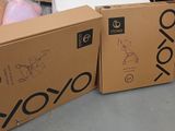 two boxes that are sitting on the floor next to each other