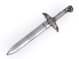 l'image d'une épée ornée d'une croix, sur fond blanc