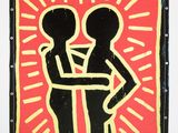 a picture of a painting of a man and a woman