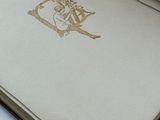 an open book with a picture of a horse on it