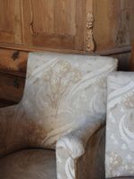 BERGERE ET CHAISE à tissu floral. (photo 2)