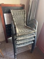 10 fauteuils métalliques (photo 2)