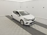 a picture of a white car parked in a garage