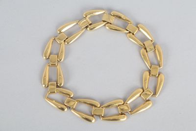 collier en or 18 carats, poinçon hibou, l. 41 cm env., poids… - Photo 1