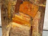 une image représentant un tableau représentant une chaise dans une pièce