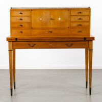Bureau de dame ou « Bonheur du Jour », de style Louis XVI, v… (photo 5)