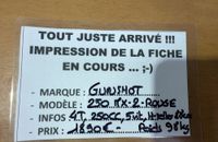Moto cross GST GUNSHOT 250 MX2, 4 temps, 5 vitesses, hauteur… (photo 6)