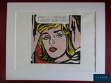 framed art print of a woman ' s face with the words work it yourself, i heard your name
