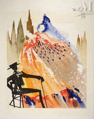 Salvador Dalí (1904-1989) Carmen (Love is like a Gypsy), 197…
