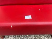 Banquette 2 personnes, Marque HUTTEN, rouge, Dimensions: 100… (photo 2)