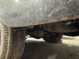 a close up view of a car ' s rear end