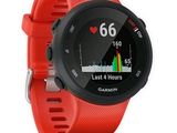 La Garmin est une montre connectée dotée d'un capteur de fréquence cardiaque intégré à l'écran
