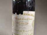 a bottle of wine that is sitting on a table