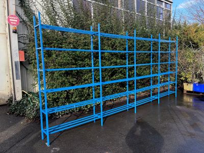 1 Lot de rayonnage de qualité en petite profondeur 30 cm Pou…