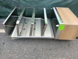 two drawers that have been placed on the ground