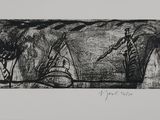 une image représentant un dessin en noir et blanc d'une plante