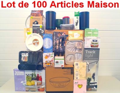 Lot de 100 Articles ( NEUFS ) de Maison - Électroménager, Ar…