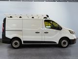 a picture of a white van parked in a garage