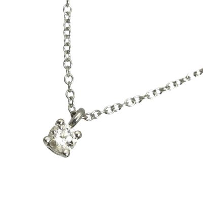 Marque : Tiffany & Co. Modèle : Collier solitaire diamant