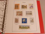 a book with a bunch of stamps on it