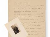 a close up of a piece of paper with a picture of a man on it