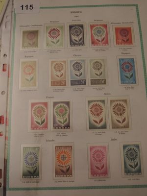 Timbres Europa ** - Trois Annees 1964/66 (1966 Manque …