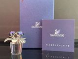 Vase en cristal Swarovski Celecitte avec coffret cadeau