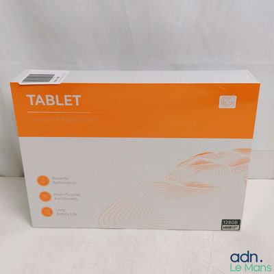 the box of the tablet is open and ready to be used