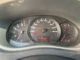 a close up of a car dashboard with a speedometer