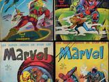 un lot de quatre bandes dessinées vintage des années 1950