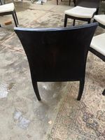 Lot de 4 chaises contemporaines, à structure en bois de coul… (photo 4)