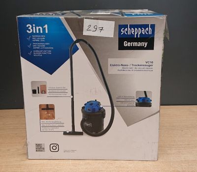 Aspirateur eau et poussiere SCHEPPACH-VC16 - 1200 W - Cuve p…