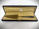 an image of a knife in a case on a white surface