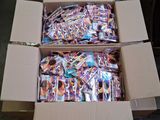 a box full of many different types of cards in it