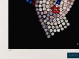 an image of a picture of a bunch of beads on a black background