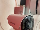 a picture of a camera mounted on top of a pole