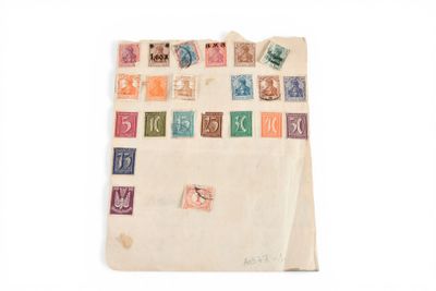 ALLEMAGNE - 2 pages de timbres sur charnière (50)